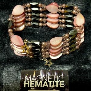 Magnetic Hematite Stone Bracelet